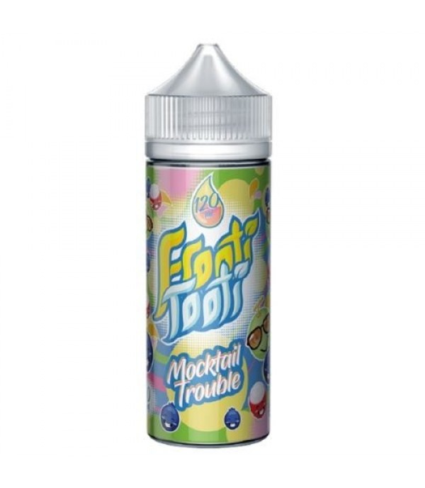 MOCKTAIL TROUBLE E LIQUID BY FROOTI TOOTI TROPICAL TROUBLE SERIES 100ML SHORTFILL 70VG VAPE