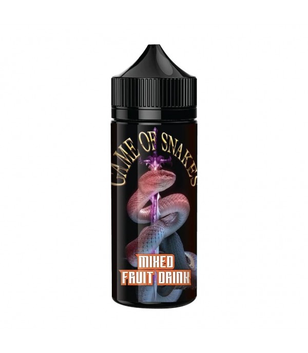 Mixed Fruit Drink By Game Of Snakes 100ML E Liquid 70VG Vape 0MG Juice
