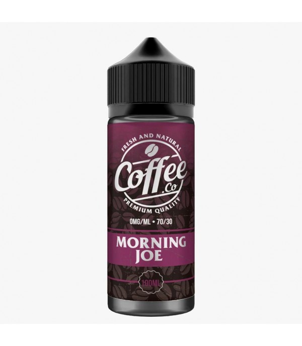 Morning Joe By Coffee Co 100ML E Liquid 70VG Vape 0MG Juice