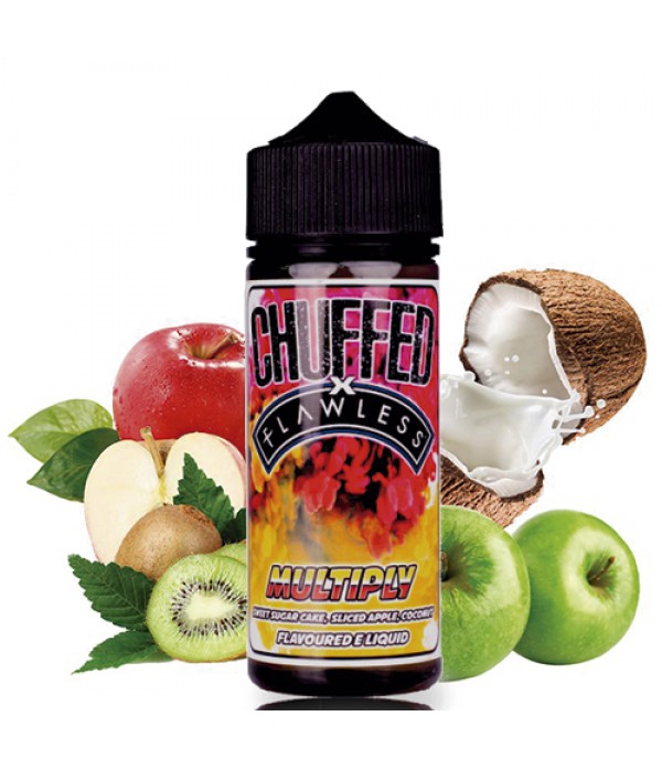 Multiply - X Flawless - Chuffed 100ML E Liquid 70VG Vape 0MG Juice