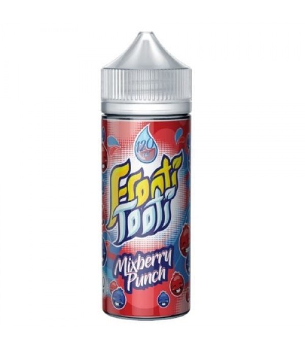 MIXBERRY PUNCH E LIQUID BY FROOTI TOOTI TROPICAL TROUBLE SERIES 100ML SHORTFILL 70VG VAPE