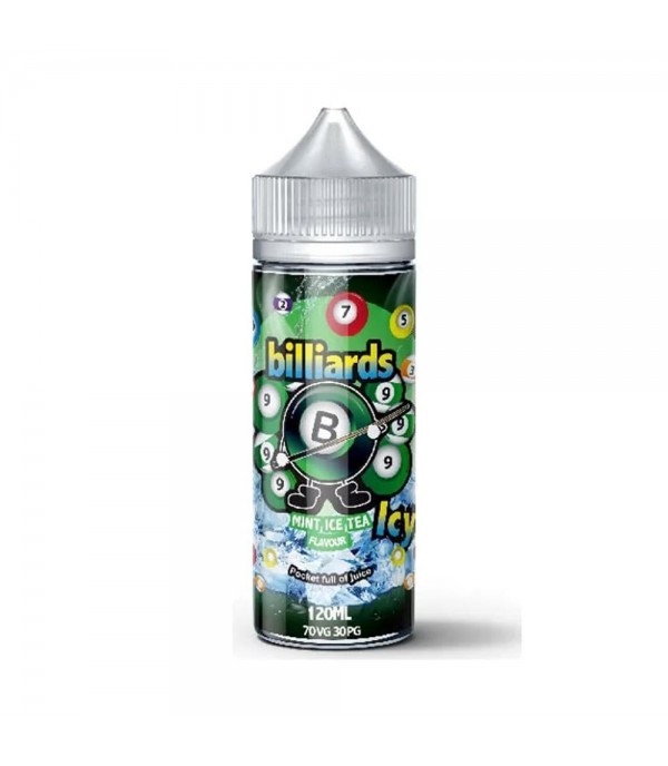 Mint Ice Tea - Billiards 100ML E Liquid 70VG Vape 0MG Juice
