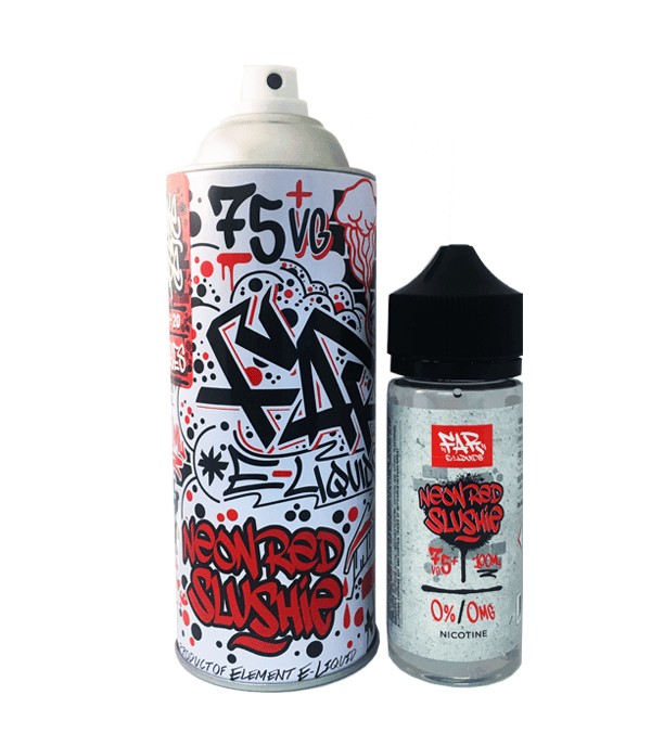 Neon Red Slushie By Far (Element) 100ML E Liquid 75VG Vape 0MG Juice