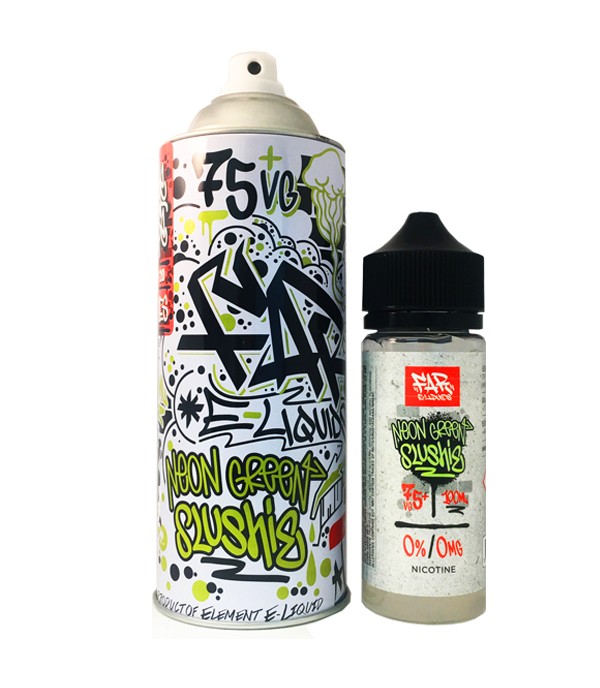 Neon Green Slushie By Far (Element) 100ML E Liquid 75VG Vape 0MG Juice