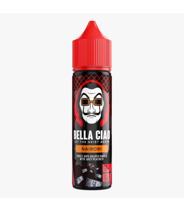 Nairobi By Bella Ciao 50ML E Liquid 70VG Vape 0MG Juice