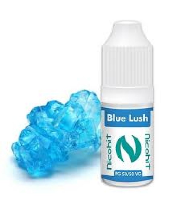 NICOHIT BLUE LUSH E LIQUID E JUICE 10ML TPD 3/6/12/18MG MULTIBUY