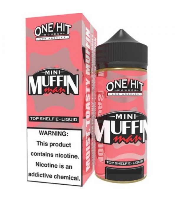 MINI MUFFIN MAN – ONE HIT WONDER 100ML SHORTFILL E LIQUID 80VG VAPE