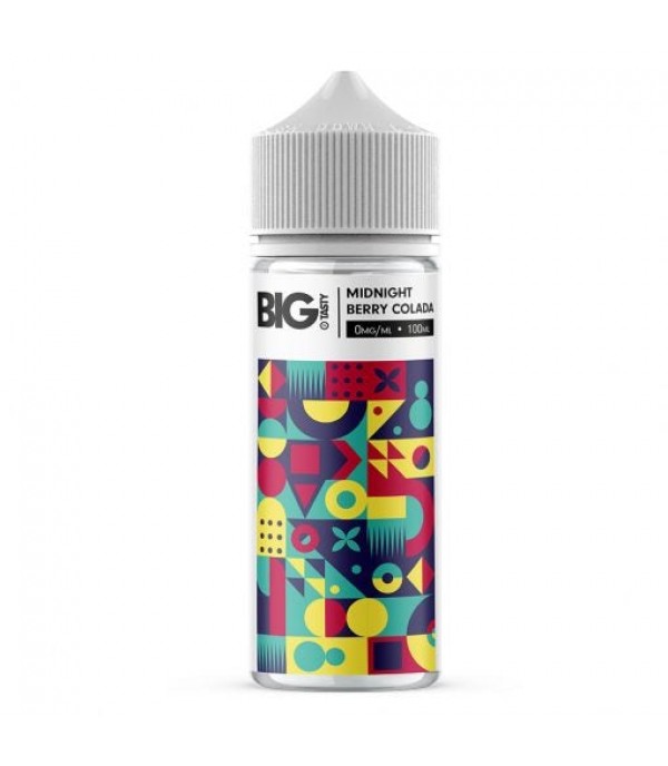 Midnight Berry Colada by Big Tasty, 100ML E Liquid, 70VG Vape, 0MG Juice