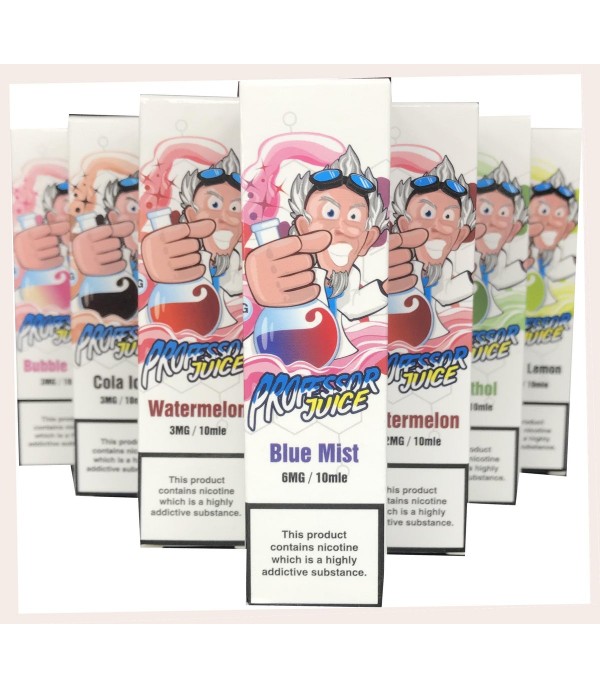 Menthol Professor Juice 10ml TPD E-Liquid 3mg, 6mg,12mg,18mg Multibuy