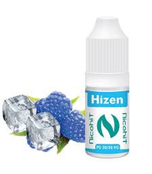 NICOHIT H BLUE (HIZEN) PREMIUM E LIQUID E JUICE 10ML TPD 3/6/12/18MG MULTIBUY