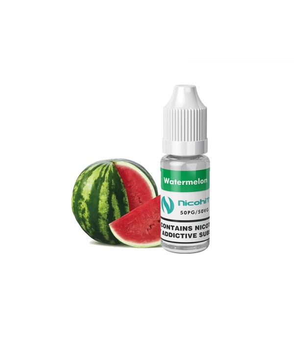 NICOHIT WATERMELON E LIQUID E JUICE 10ML TPD 3/6/12/18MG MULTIBUY