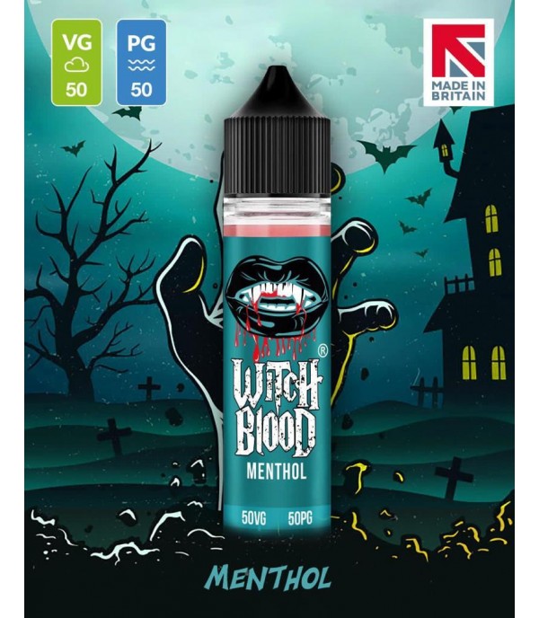 Menthol By Witch Blood 50ML E Liquid 50VG Vape 0MG Juice