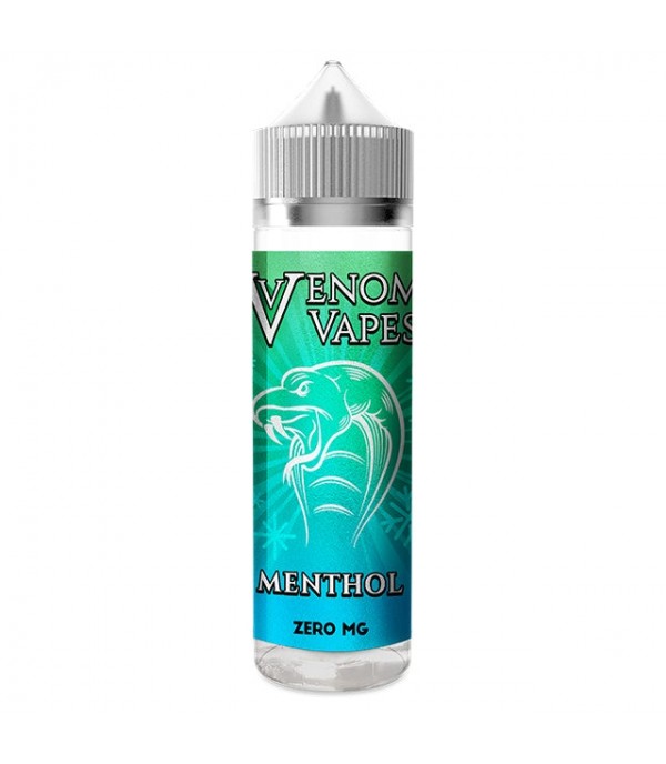 Menthol By Venom Vapes 50ML E Liquid 80VG Vape 0MG Juice