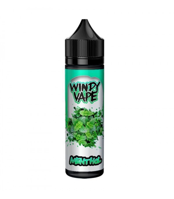 Menthol by Windy Vape 50ml E Liquid Juice 0mg 80vg 20pg