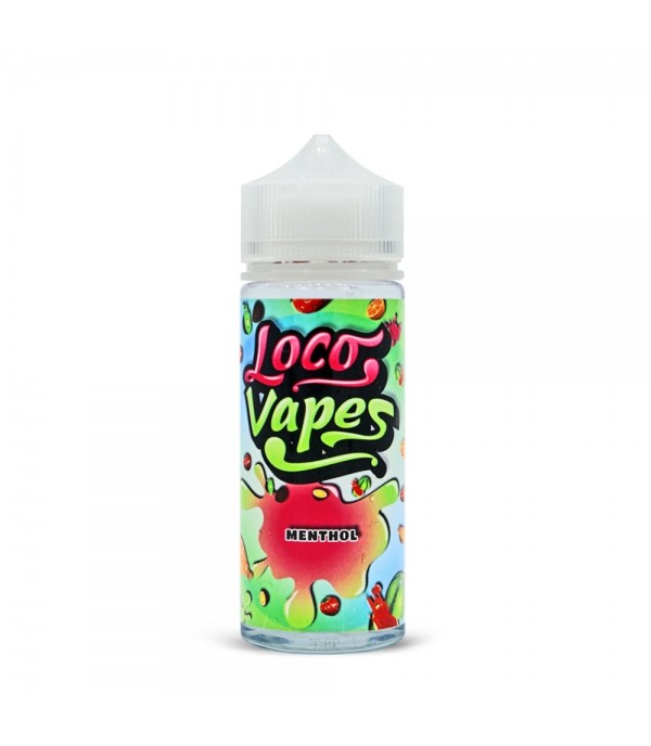 Menthol by Loco Vapes. 100ML E-liquid, 0MG vape, 70VG/30PG juice