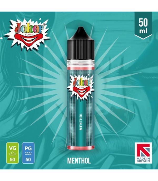 Menthol By Joker E-Juice 50ML E Liquid 50VG Vape 0MG Juice