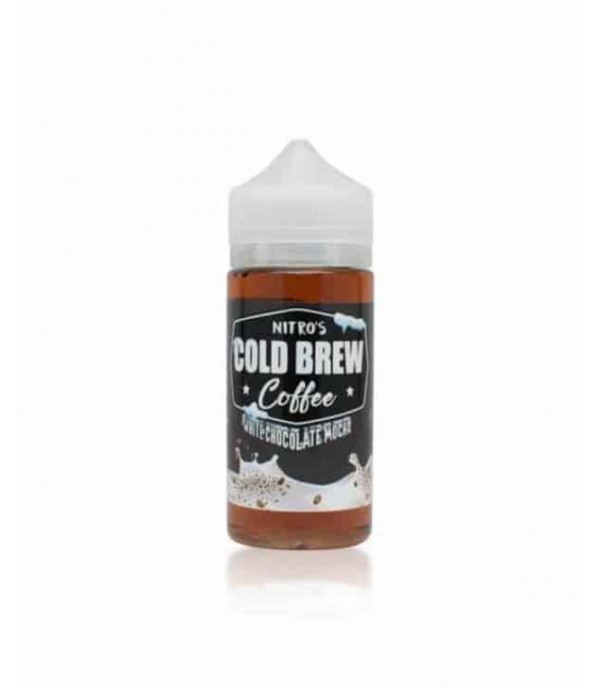 NITROS COLD BREW COFFEE – WHITE CHOCOLATE MOCHA 100ML SHORTFILL E LIQUID 75VG VAPE