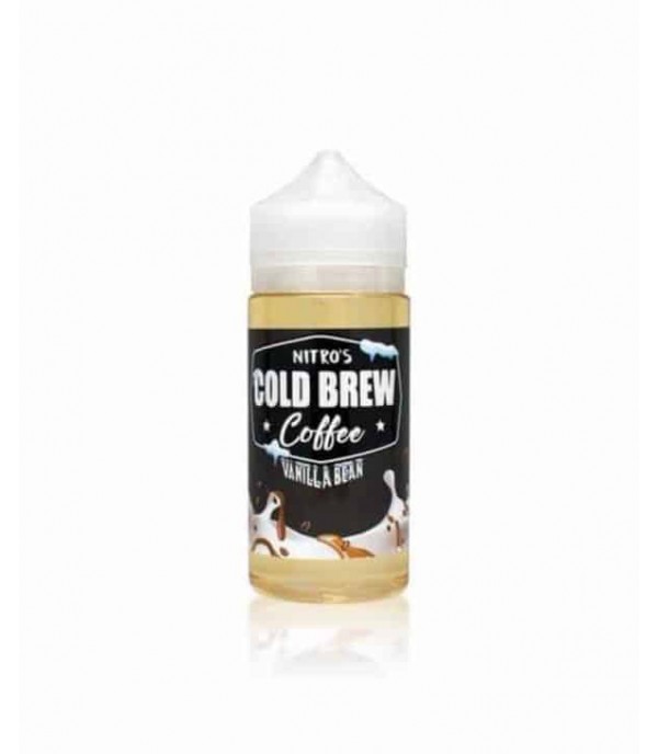 NITROS COLD BREW COFFEE – VANILLA BEAN 100ML SHORTFILL E LIQUID 75VG VAPE