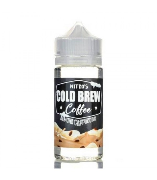 NITROS COLD BREW COFFEE – ALMOND CAPPUCCINO 100ML SHORTFILL E LIQUID 75VG VAPE