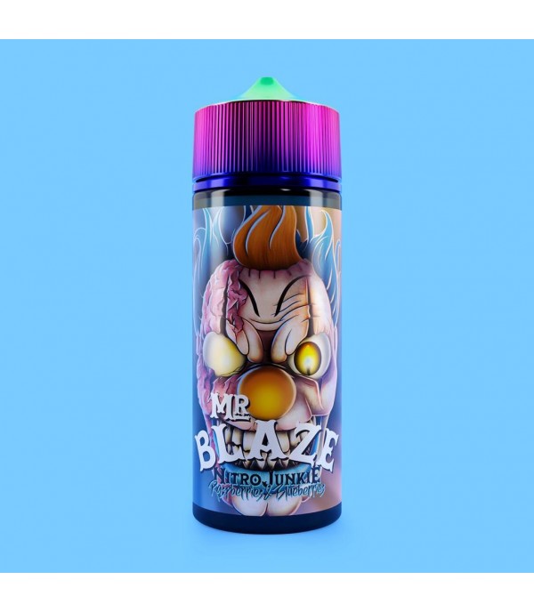 Nitro Junkie By Mr Blaze 100ML E Liquid 70VG Vape 0MG Juice