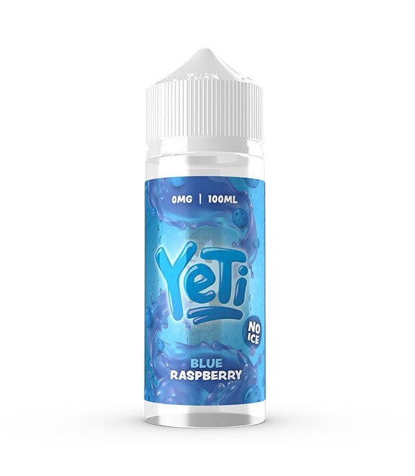No Ice Range - Blue Raspberry By Yeti | 100ML E Liquid | 70VG Vape | 0MG Juice