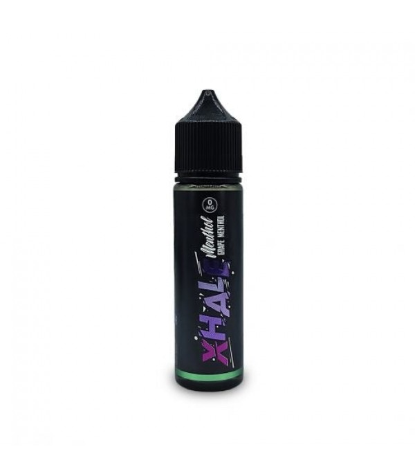 Menthol - Grape By Xhale 50ML E Liquid 70VG Vape 0MG Juice Shortfill