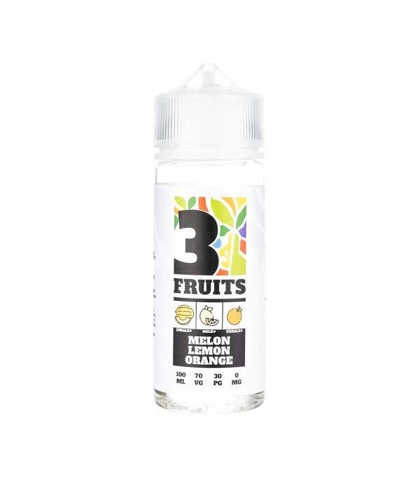 Melon Lemon Orange By 3 Fruits 100ML E Liquid 70VG Vape 0MG Juice