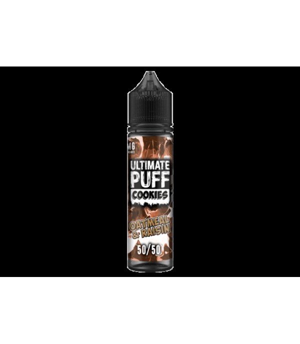 Oatmeal & Raisi by Ultimate Puff, 50ML E-liquid, 0MG Vape, 50VG Juice