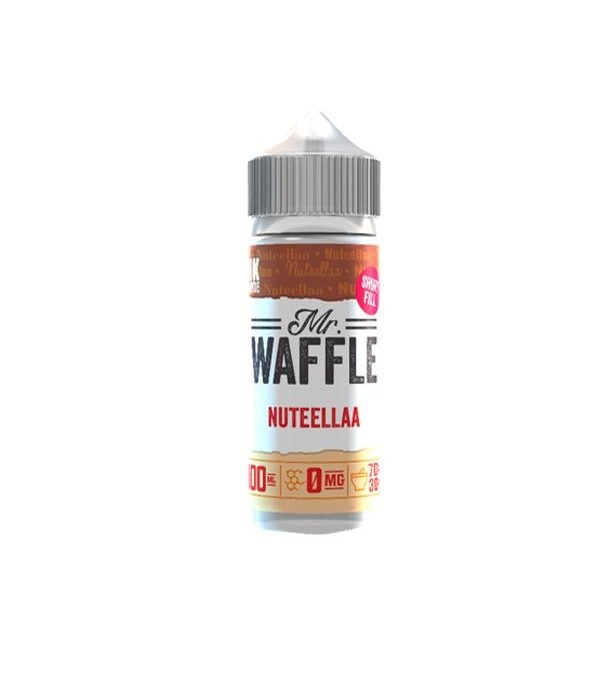 Nuteellaa by Mr Waffle. 100ML E-liquid, 0MG Vape, 70VG Juice