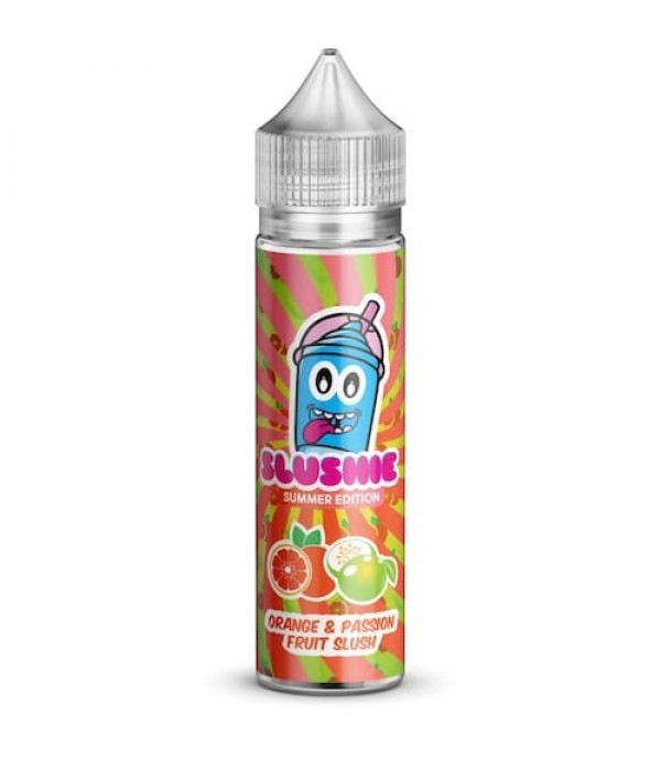 Orange & Passionfruit Slush by Slushie 50ML E Liquid 70VG Vape 0MG Juice
