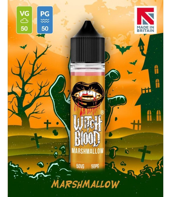 Marshmallow By Witch Blood 50ML E Liquid 50VG Vape 0MG Juice