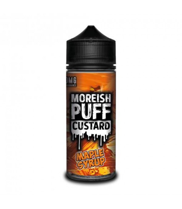 MAPLE SYRUP – MOREISH PUFF CUSTARD 100ML SHORTFILL E LIQUID 70VG VAPE