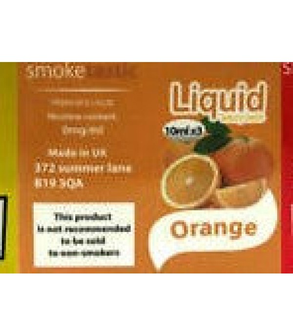Orange 10ml Smoketastic E Liquid Juice 6mg, 12mg, 18mg Vape Multibuy