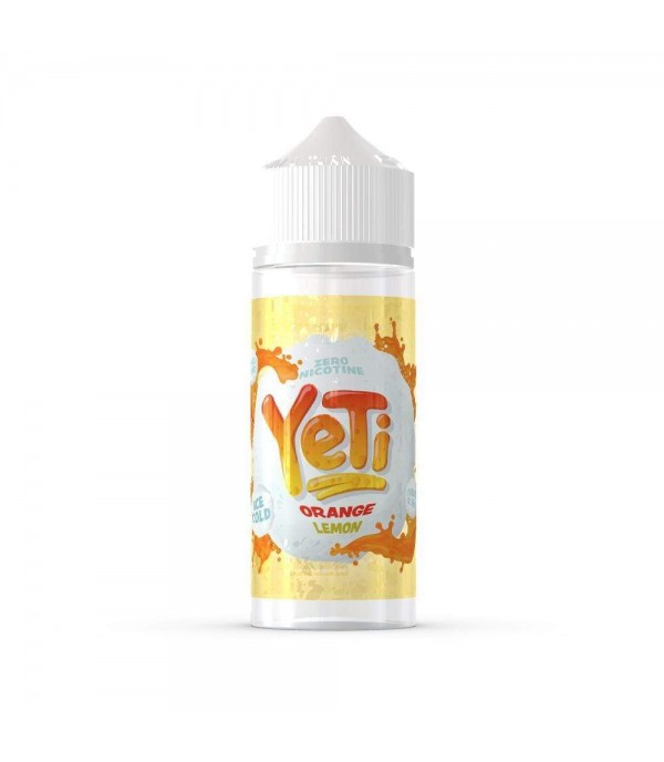 Orange Lemon drink by Yeti 100ml E Liquid Juice 70VG Vape Shortfill