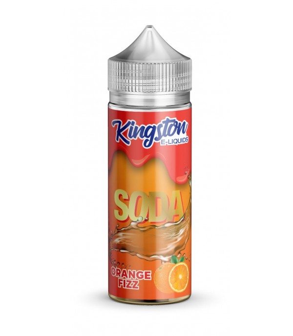 Orange Fizz by Kingston 100ml New Bottle E Liquid 70VG Juice