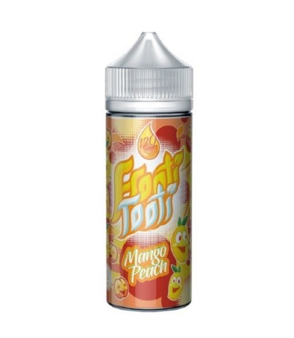 MANGO PEACH E LIQUID BY FROOTI TOOTI TROPICAL TROUBLE SERIES 100ML SHORTFILL 70VG VAPE