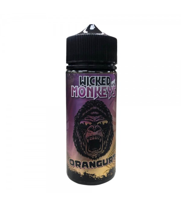Orangurt By Wicked Monkeys 100ML E Liquid 70VG Vape 0MG Juice