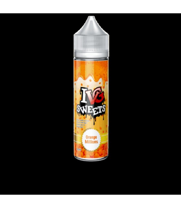 ORANGE MILLIONS ELIQUID BY I LOVE VG IVG SWEETS 50ML SHORTFILL E LIQUID 70VG VAPE