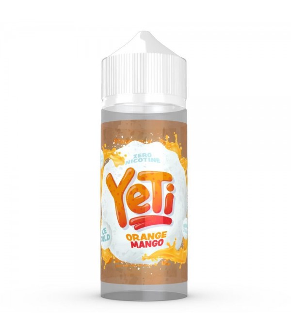 Orange Mango drink by Yeti 100ml E Liquid Juice 70VG Vape Shortfill