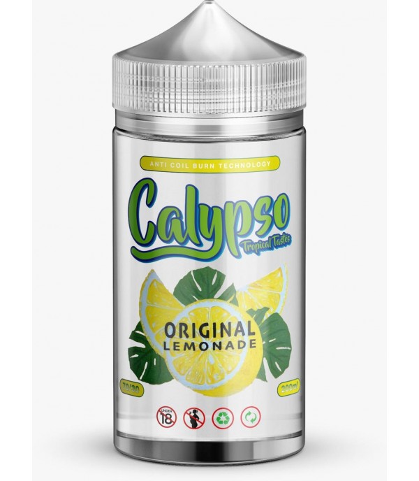 Original Lemonade by Calypso, 200ML E Liquid, 70VG Vape, 0MG Juice
