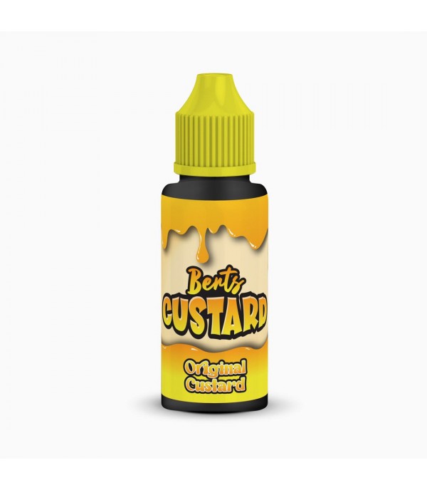 Original Custard By Berts Custard 100ML E Liquid 70VG Vape 0MG Juice