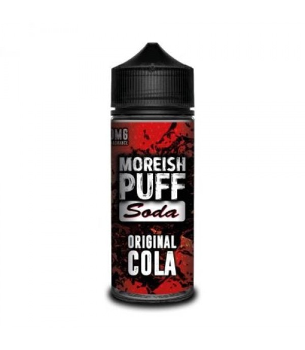 ORIGINAL COLA – MOREISH PUFF SODA 100ML SHORTFILL E LIQUID 70VG VAPE