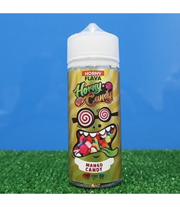 Mango Candy by Horny Flava. 100ML E-liquid, 0MG Vape, 70VG Juice