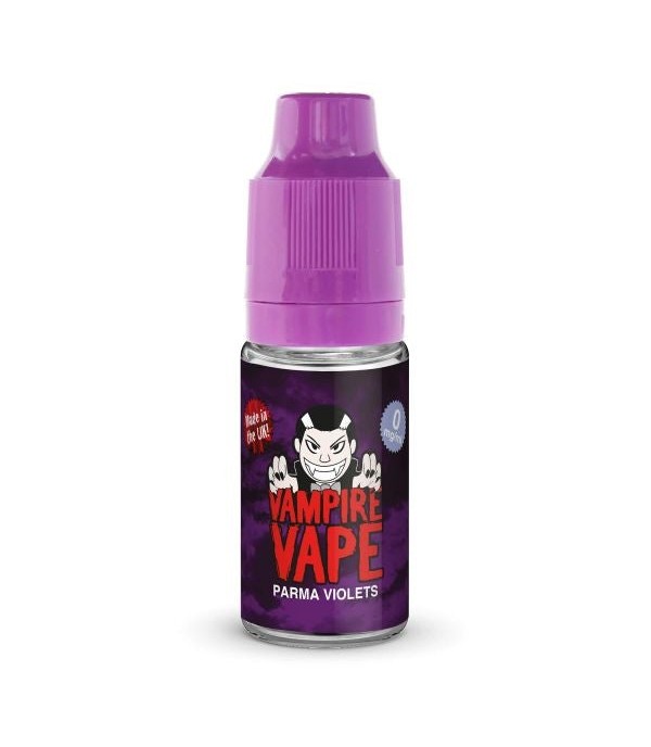 Parma Violets By Vampire Vape 10ML E Liquid. All Strengths Of Nicotine Juice