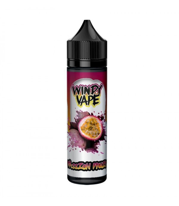 Passion Fruit by Windy Vape 50ml E Liquid Juice 0mg 80vg 20pg