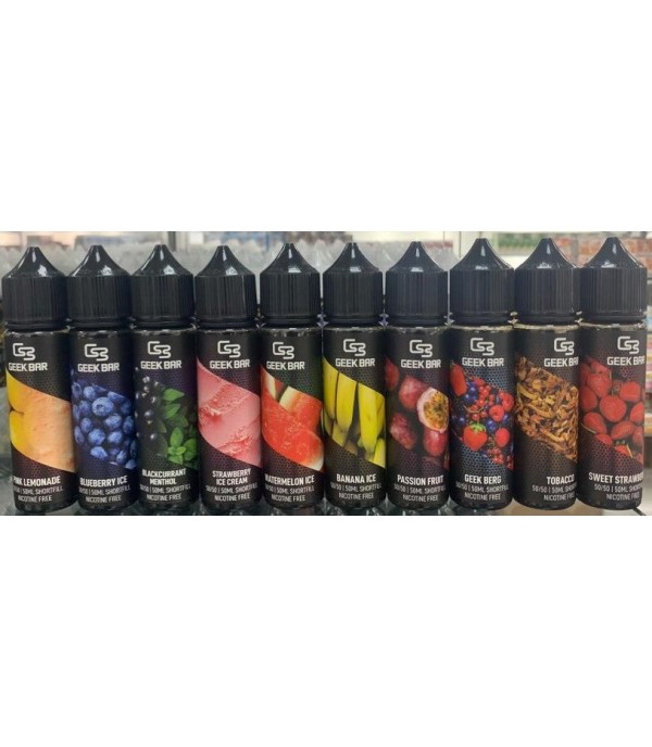 Passion Fruit By Geek Bar | 50ML E Liquid | 50VG/50PG Vape | 0MG Juice | Short Fill