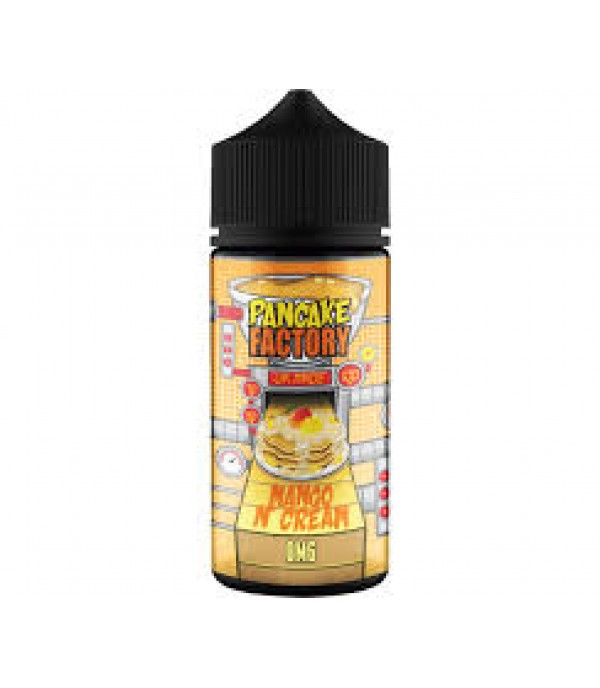 Mango and Cream 100ml Pancake Factory E-liquid Juice 70VG Shortfill