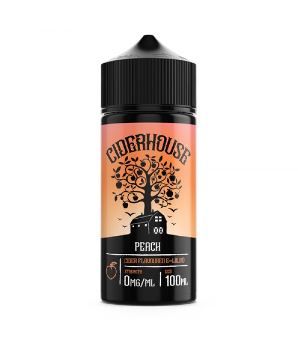 Peach - Ciderhouse, 100ML E Liquid, 70VG Vape, 0MG Juice, Shortfill