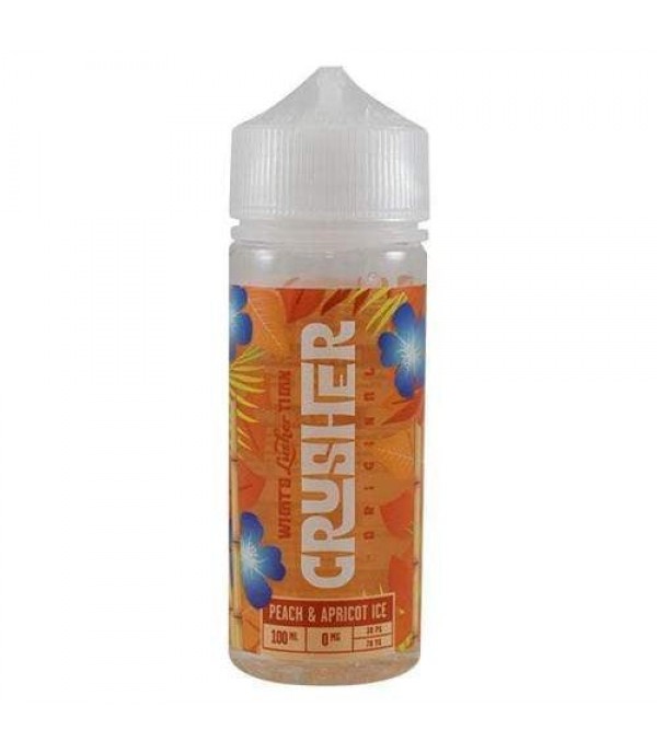 Peach & Apricot Ice By Crusher 100ML E Liquid 70VG/30PG Vape 0MG Juice Short Fill