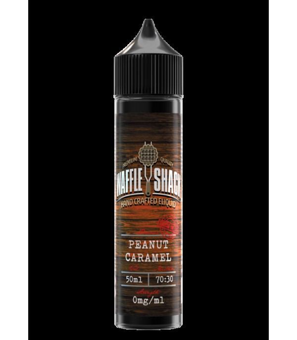 Peanut Caramel by Waffle Shack 50ml E-liquid Juice 70VG Vape